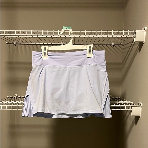 Lululemon Athletica Light Blue Tennis Skirt - Picture 1 of 4